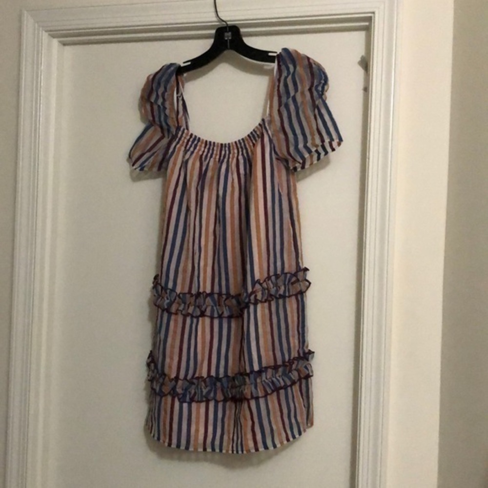 👗 TULAROSA 👗 multicolor striped dress